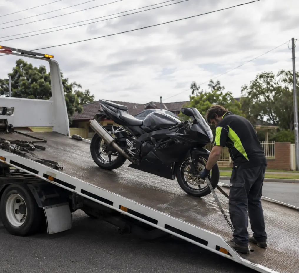Motorcycle towing service Sydney