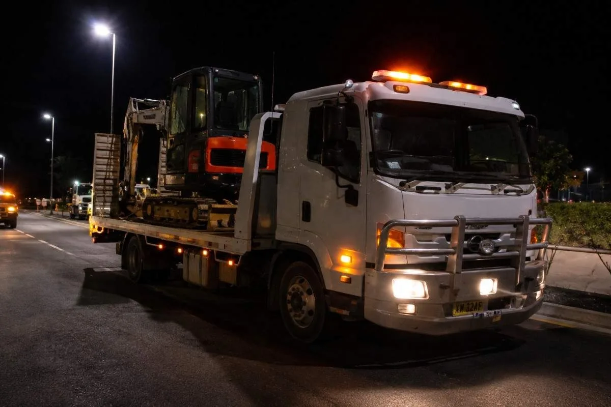Emergency machinery towing