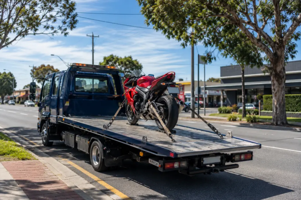Fairfield Sydney motorcycle towing