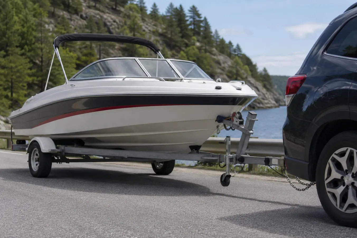 Fibreglass Boat Towing