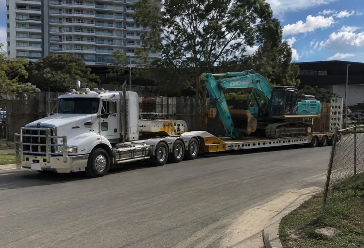 Heavy machinery transport