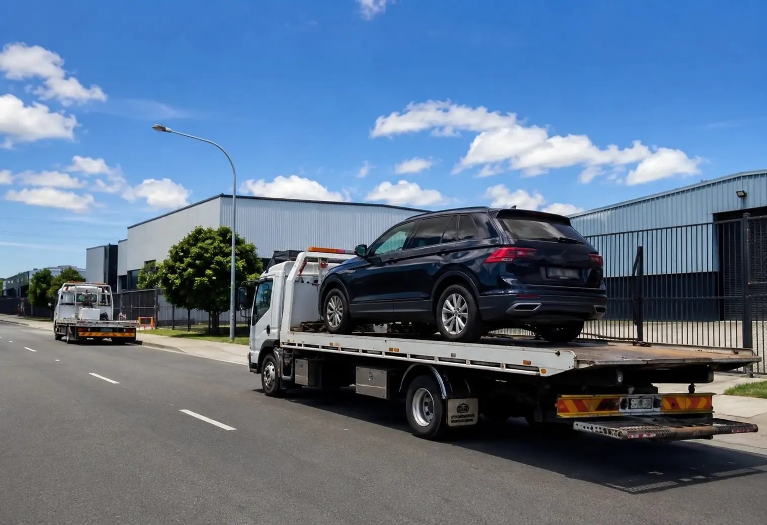 Industrial tow truck transport in liverpool