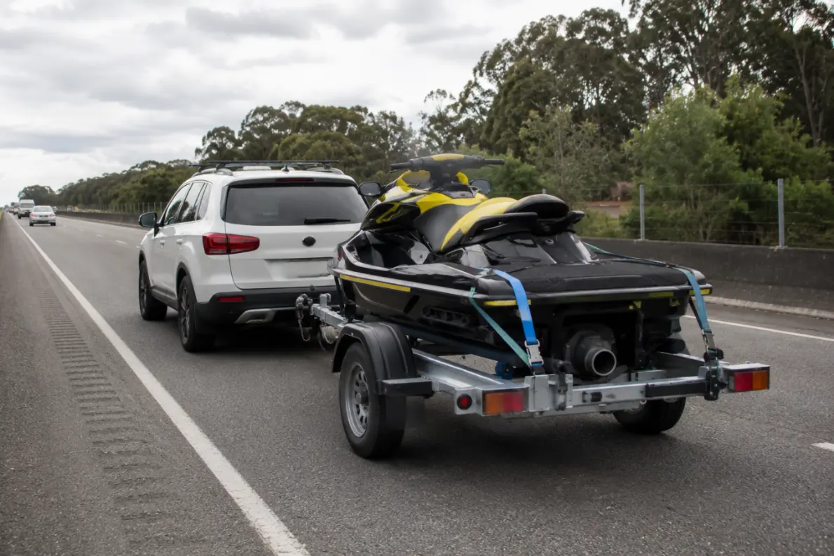 Jet ski towing
