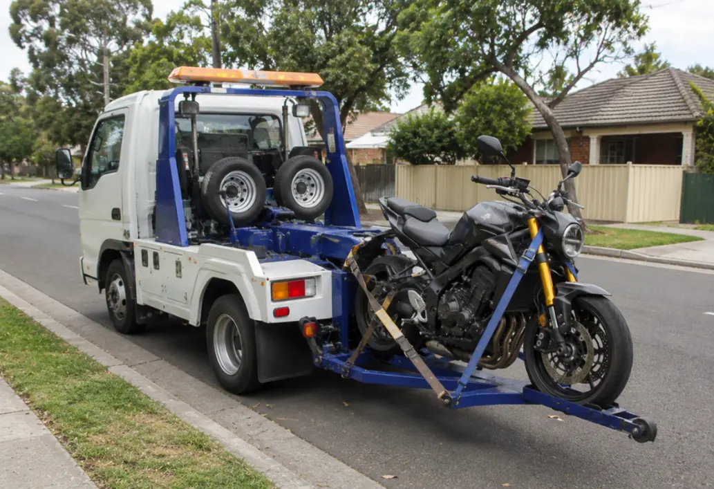 Motorcycle towing Penrith