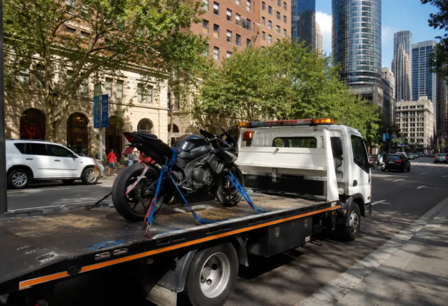 Sydney CBD Bike Towing