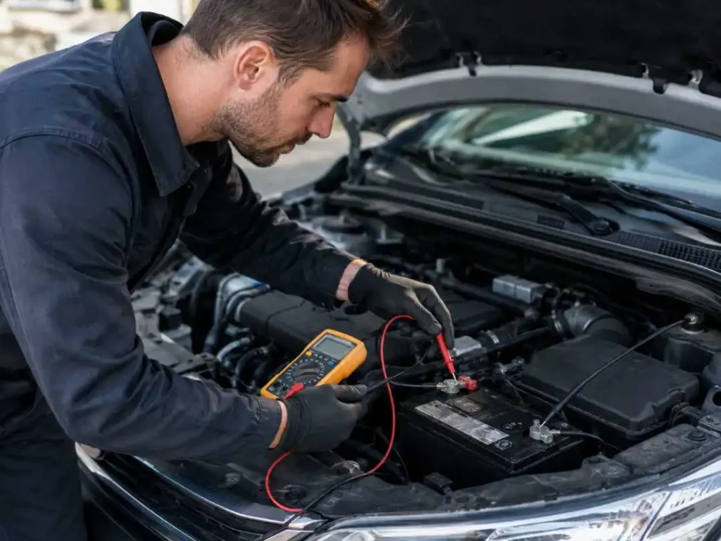 car battery jumper cable