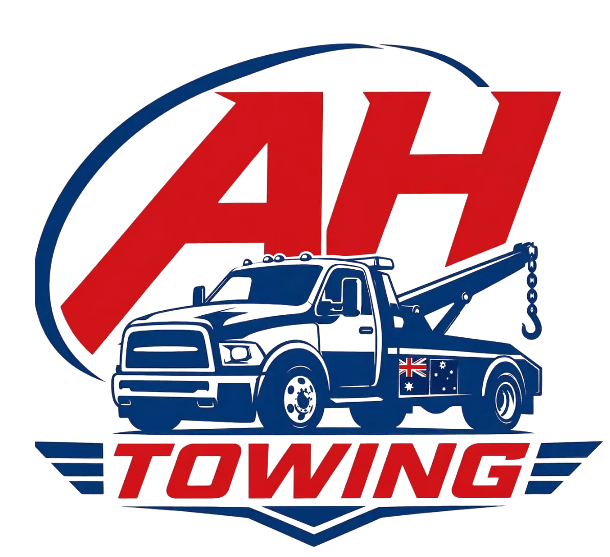 AH Towing service Logo