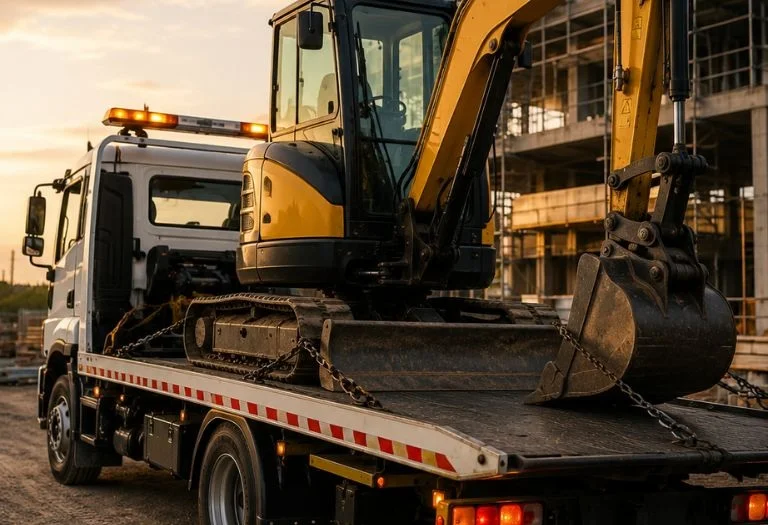 machinery tow truck in sydney