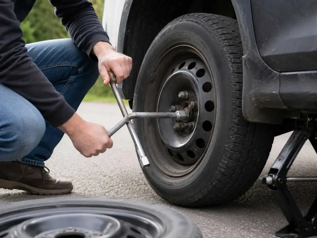tips to change tyre