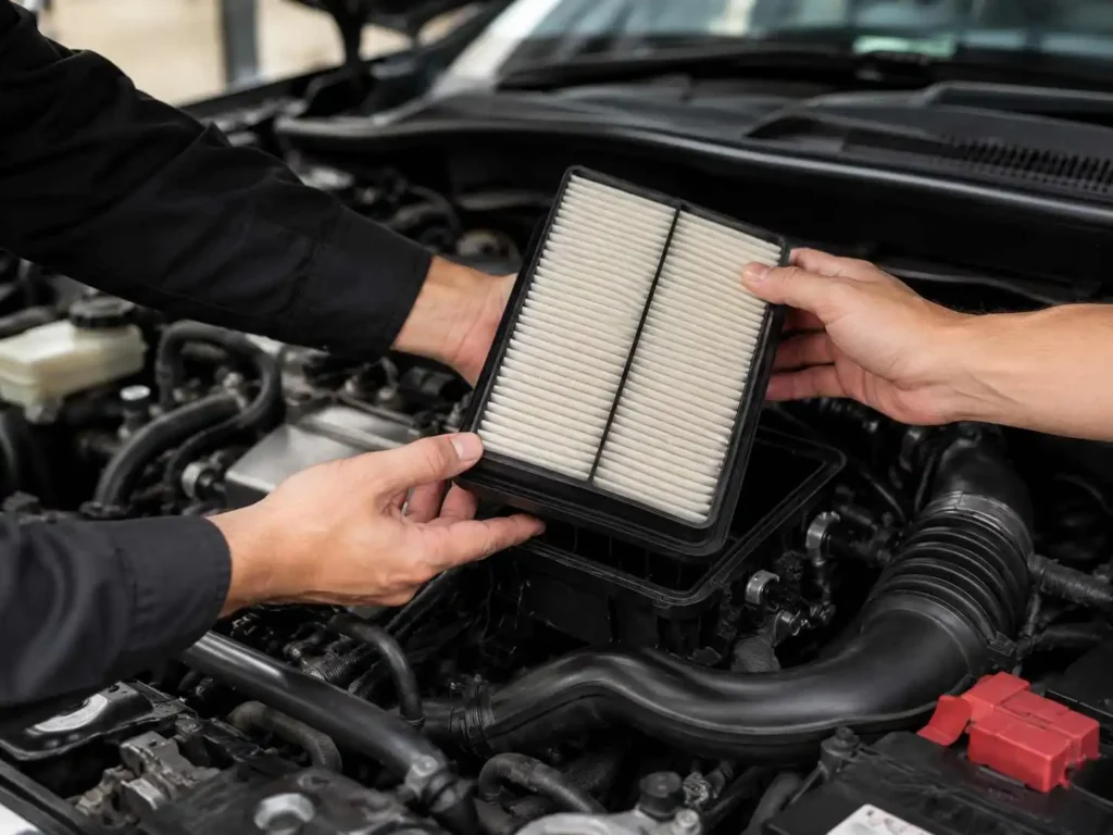 Car maintenance for fuel efficiency