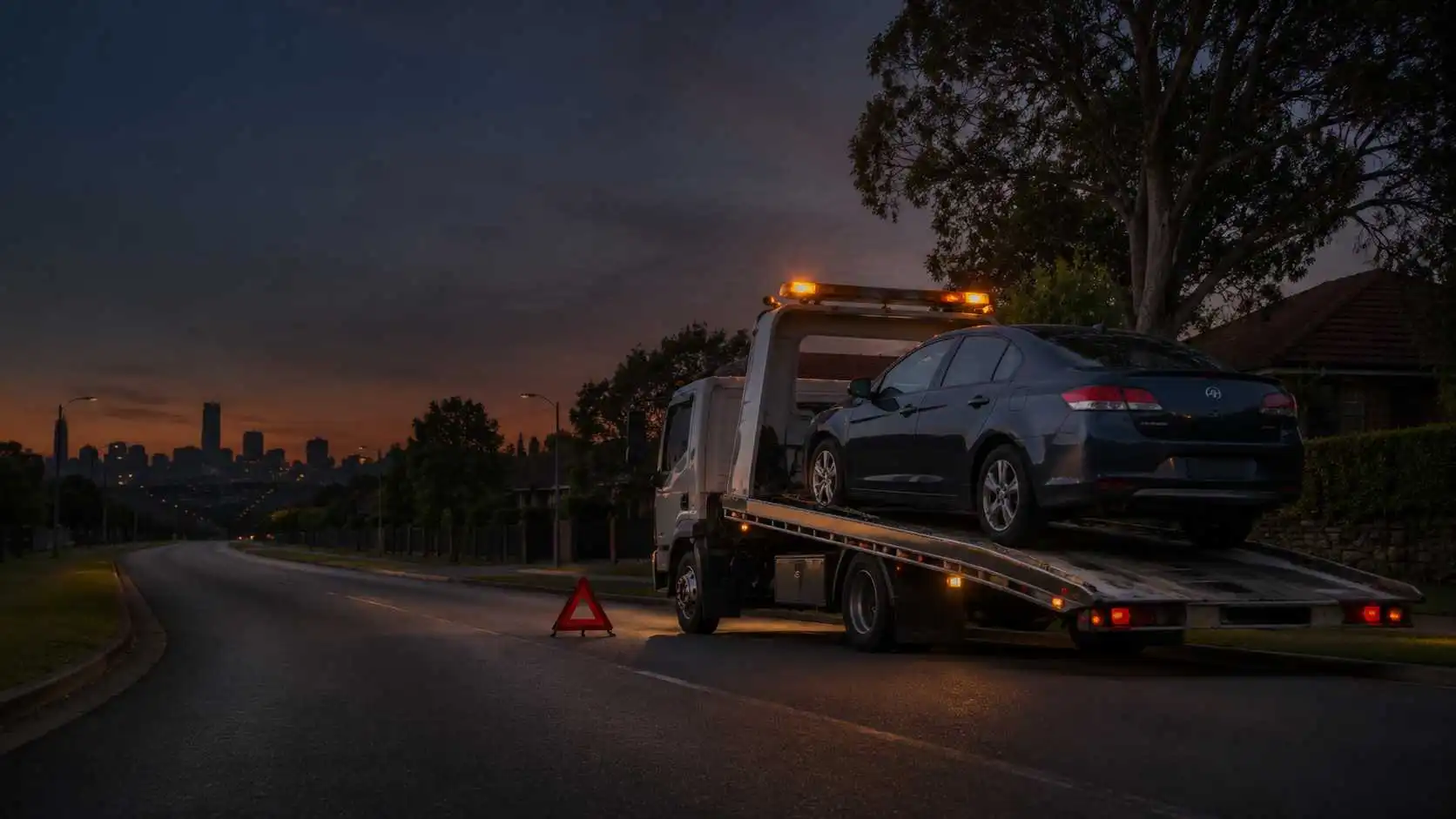 Car towing Strathfield with secure tilt-tray transport