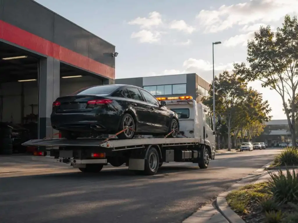 Emergency tow truck Homebush