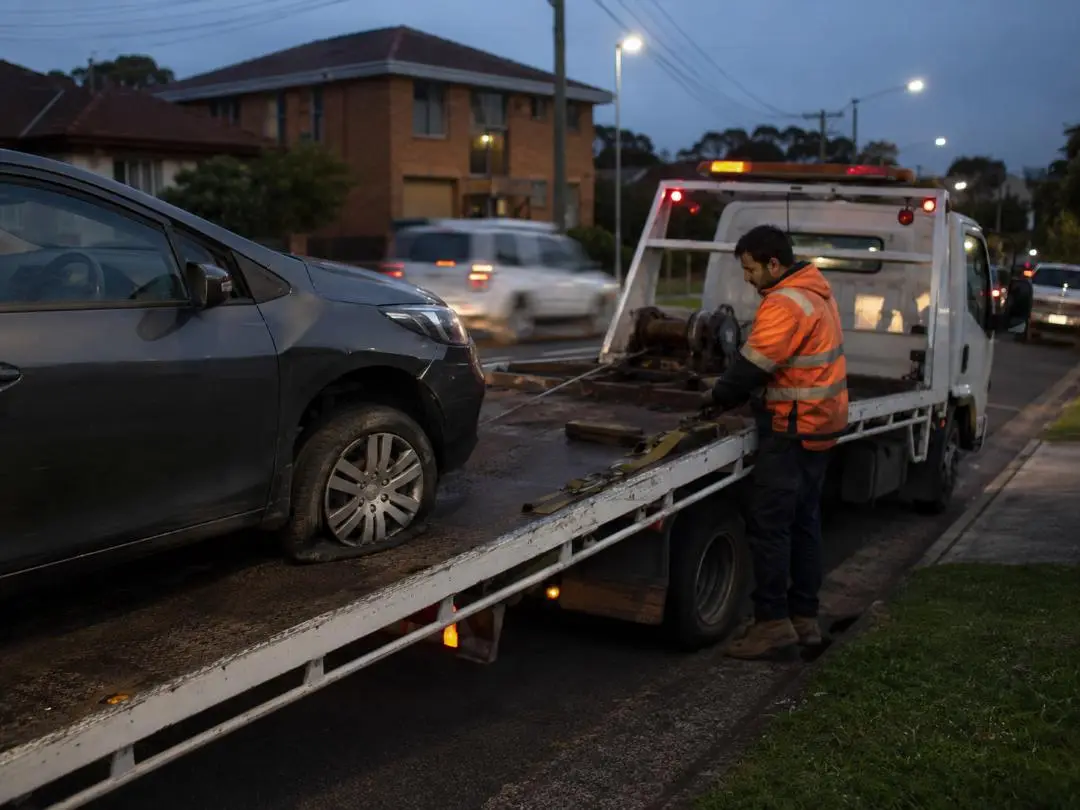 Flat-tyre-car-towing-in-st-marys