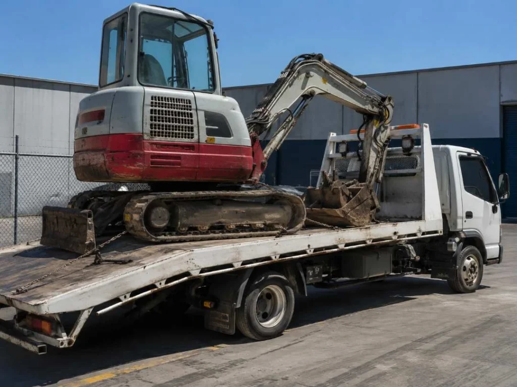 Machinery tow truck St Ives