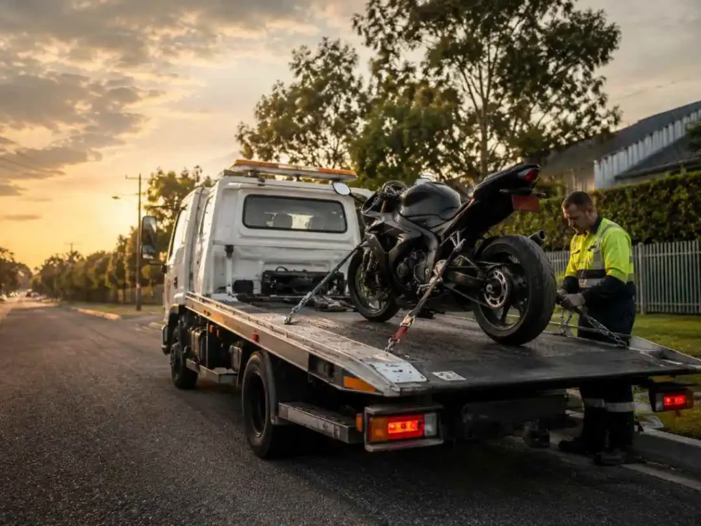 Motorcycle Towing Greenacre