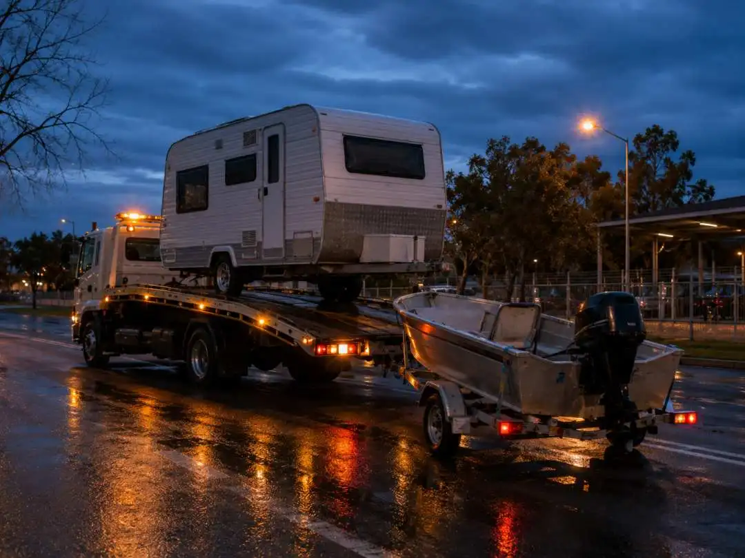 Reliable caravan and boat towing Auburn