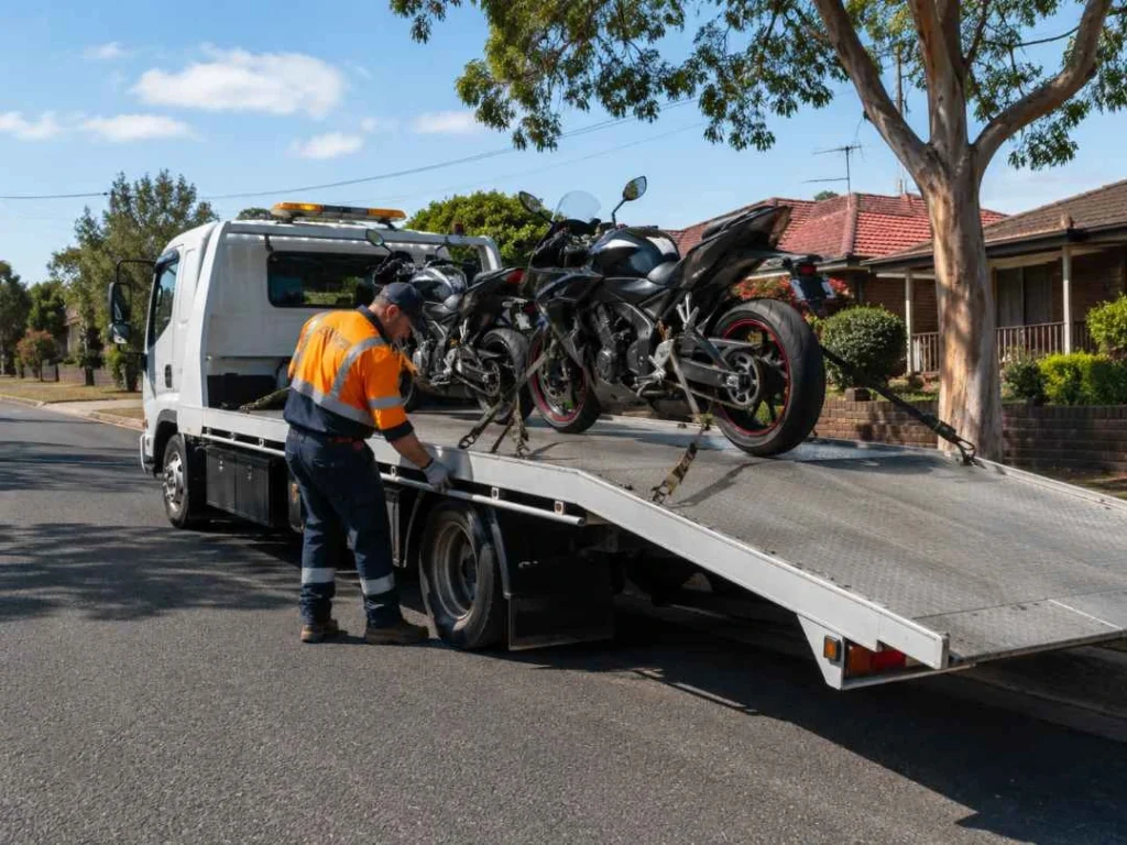motorcycle towing Merrylands