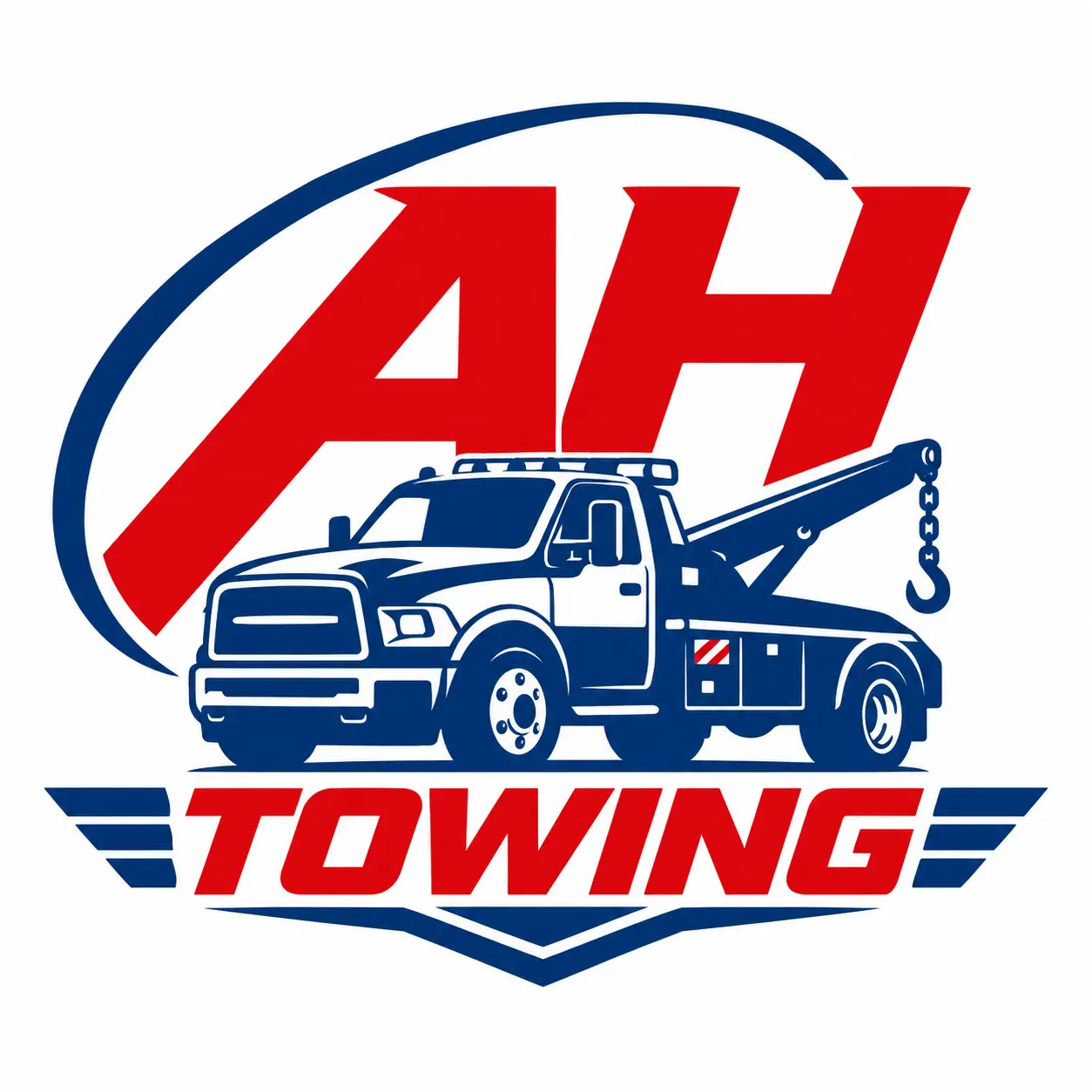 AH Towing Services Logo
